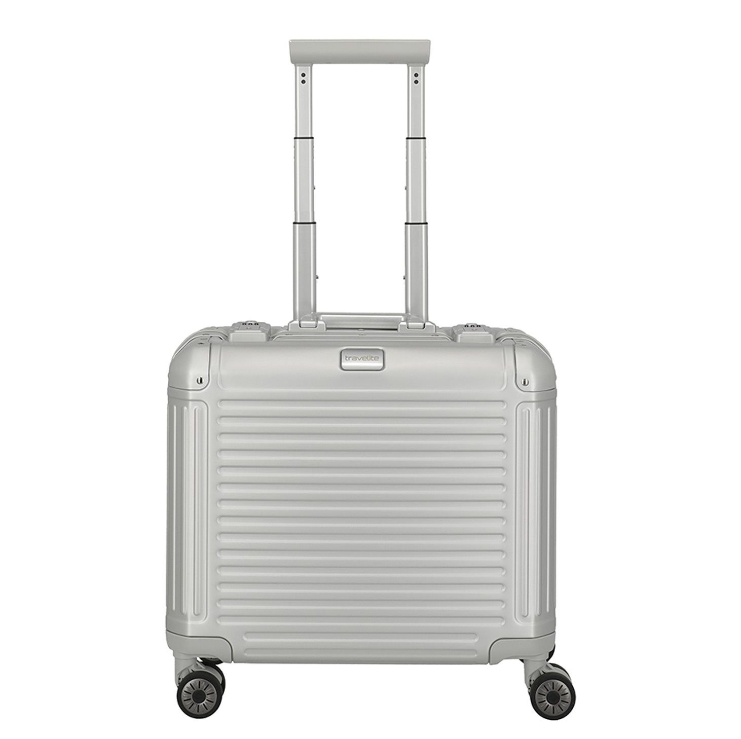 Travelite Next 4W Business Wheeler silver hardcase koffer pilotenkoffer
