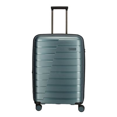 Travelite Air Base 4 Wiel Trolley M Expandable ice blue