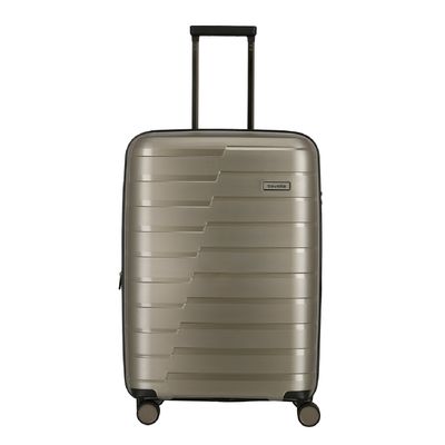 Travelite Air Base 4 Wiel Trolley M Expandable champagne metallic