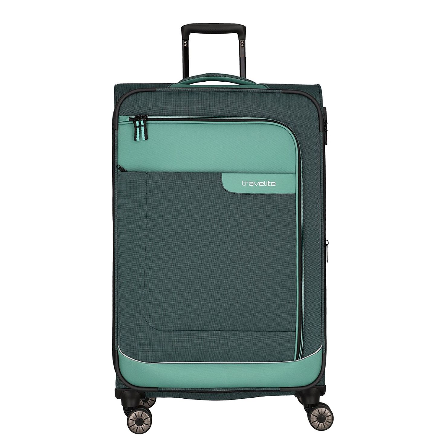 Travelite Zachte koffer / Trolley / Reiskoffer - Viia - 77 cm (XL) - Groen