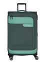 Travelite Viia 4 Wheel Trolley L Expandable green