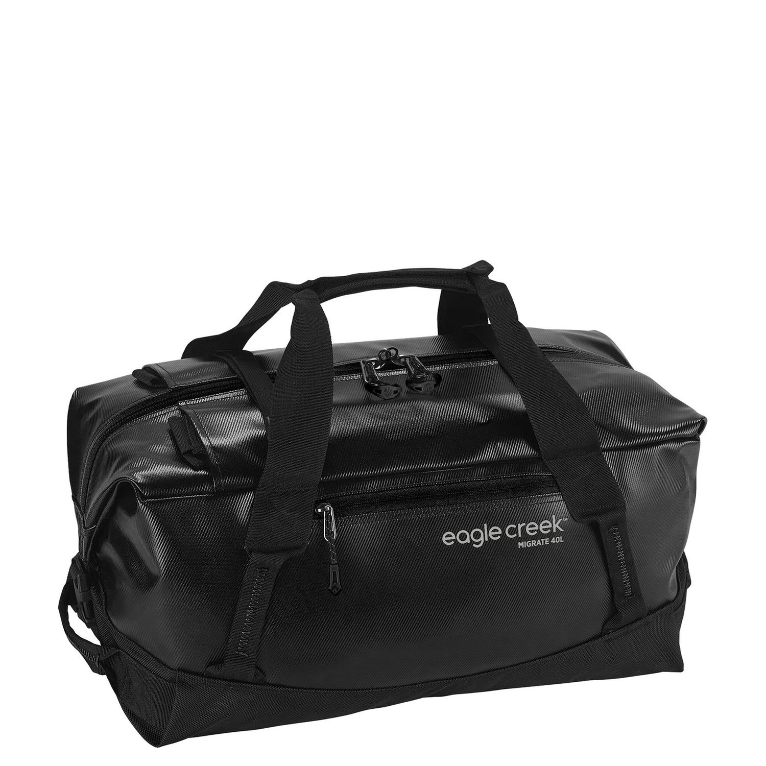 Eagle Creek Migrate duffel zwart en blauw