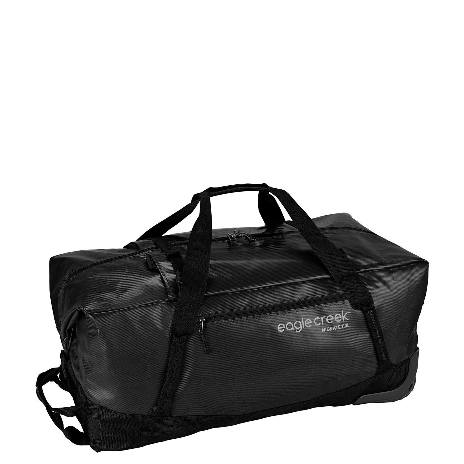 Eagle Creek Migrate duffel zwart en blauw