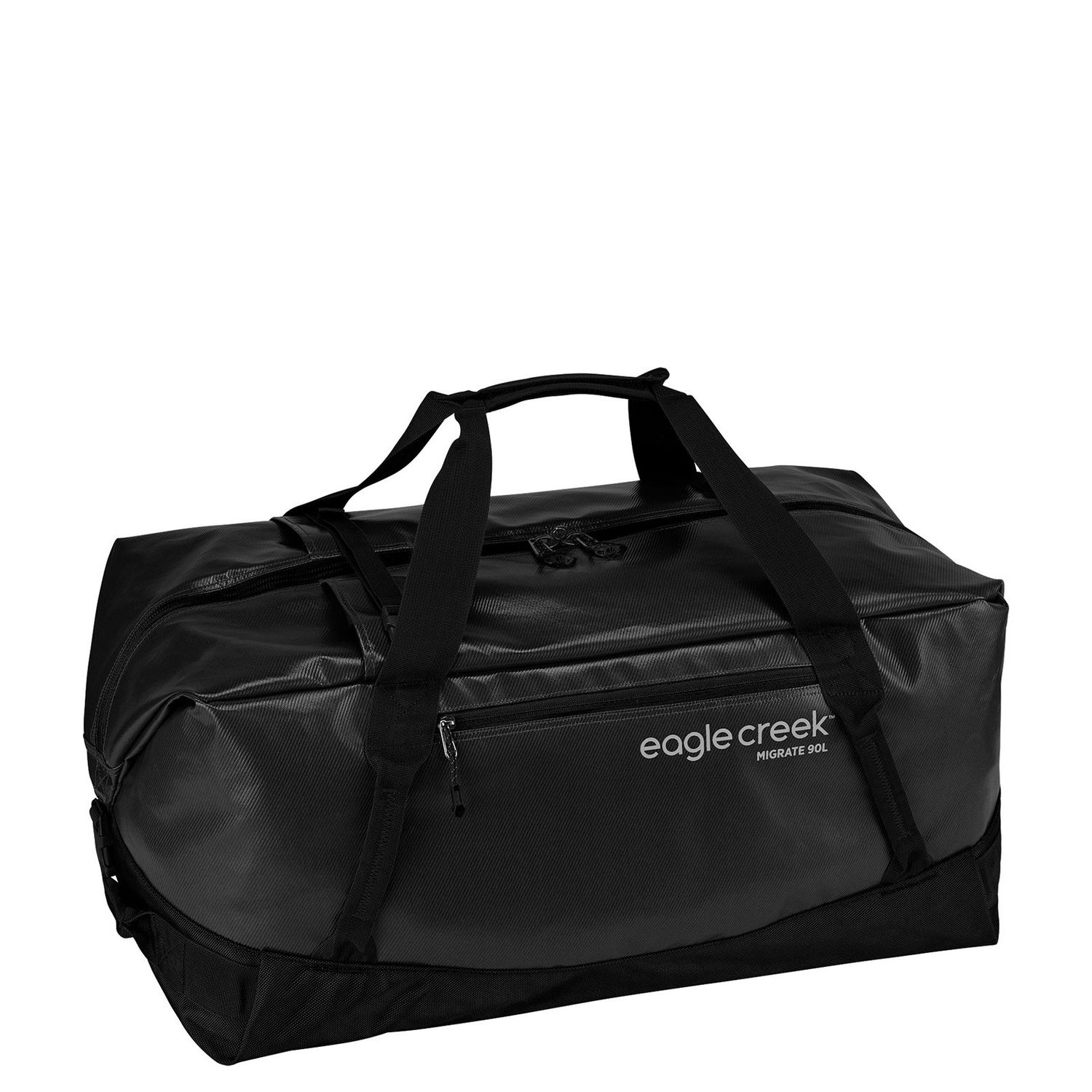 Eagle Creek Migrate duffel zwart en blauw