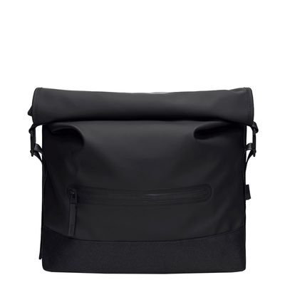 Rains Trail Rolltop Messenger Bag black