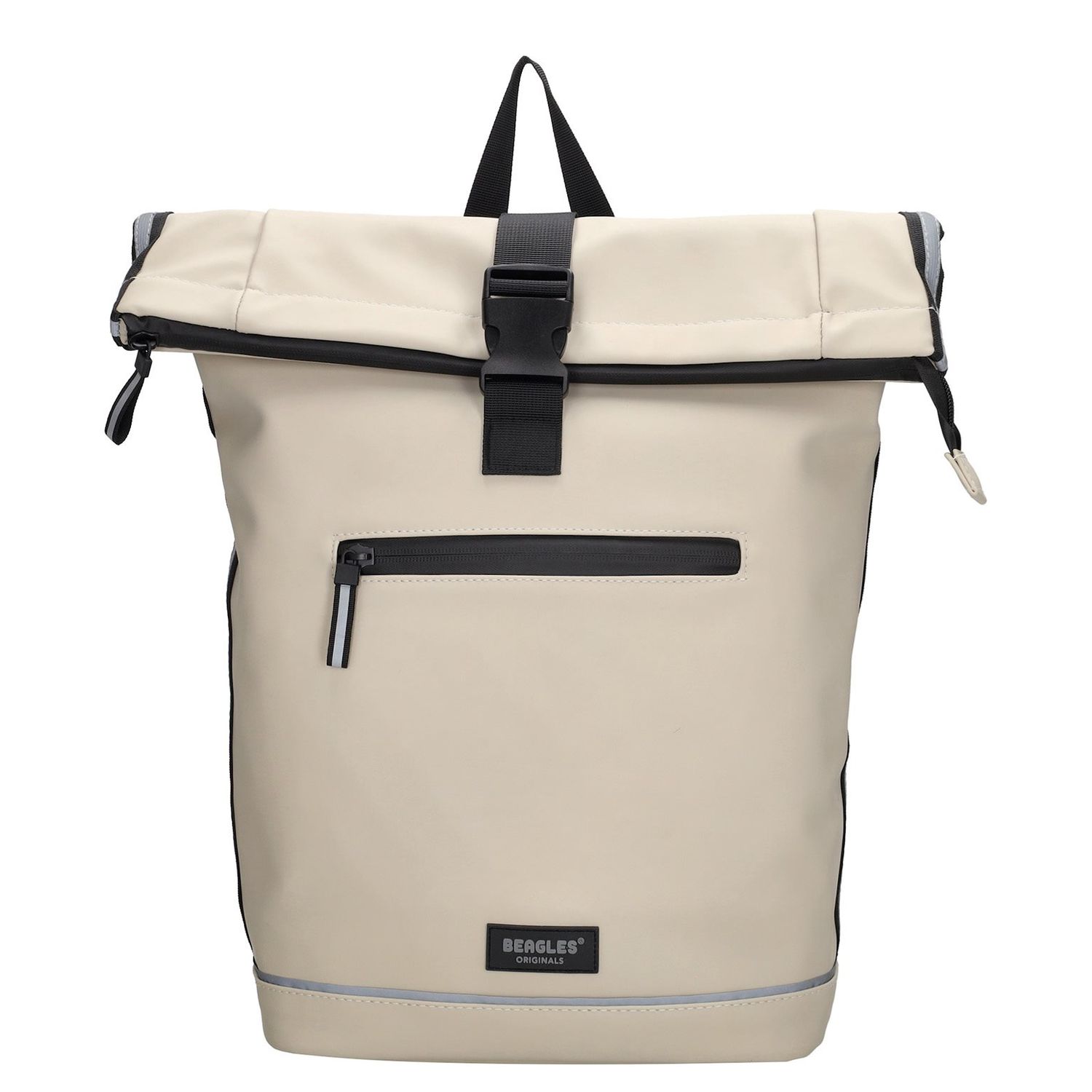 Beagles Laptop Rugzakken grijs en taupe