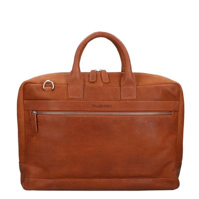 Plevier Kentron Laptopbag 17.3" cognac