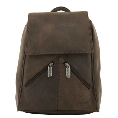Bear Design Dark Nature Rugtas brown