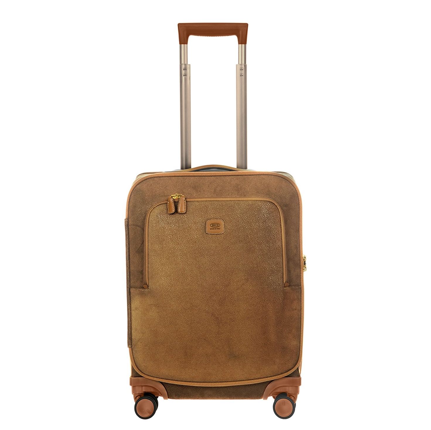 Bric's Life Trolley 55cm camel handbagage koffer