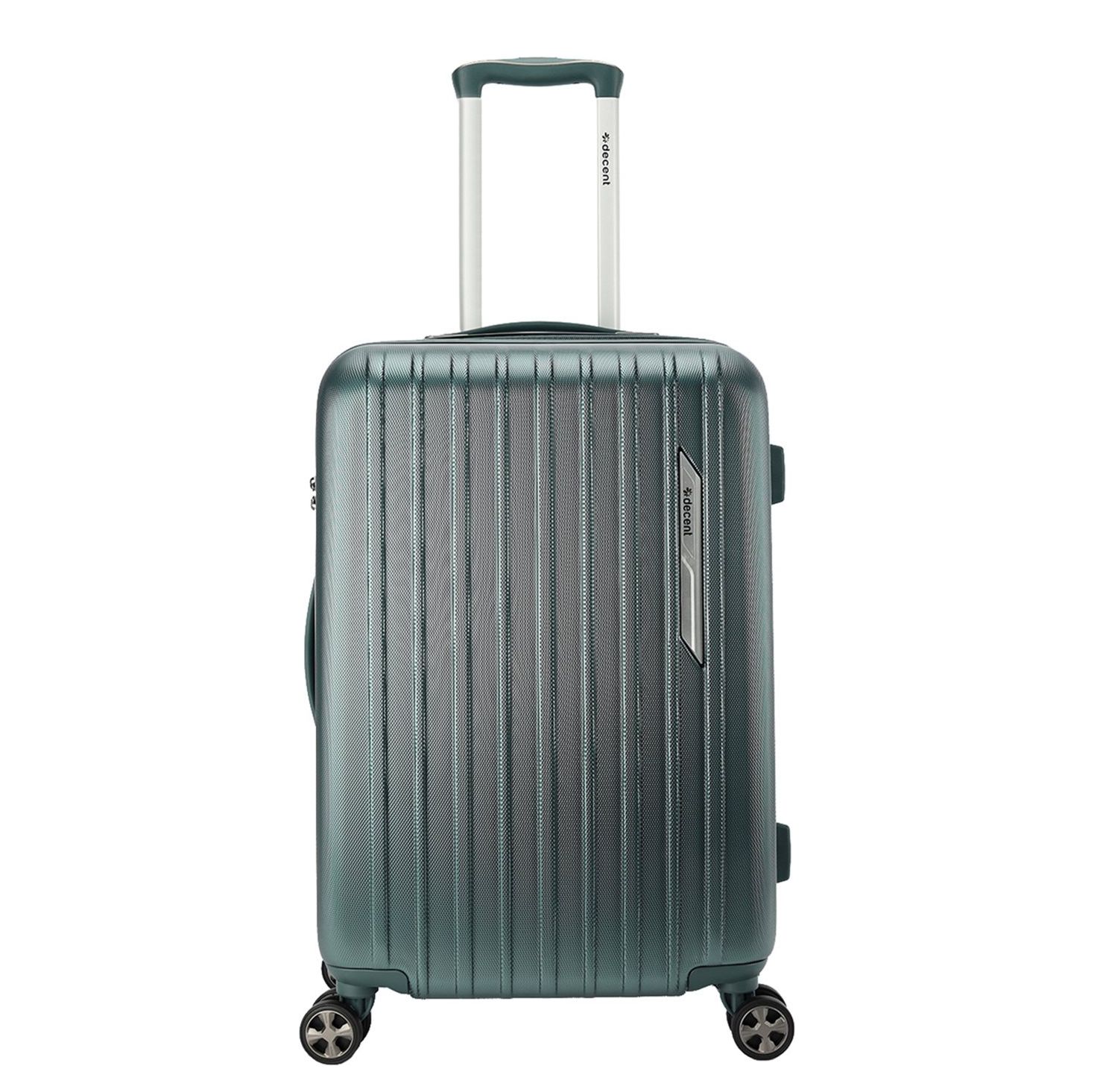 Decent Paradiso Middelgrote Koffer - 66 cm - 60 Liter - TSA Slot Olijfgroen
