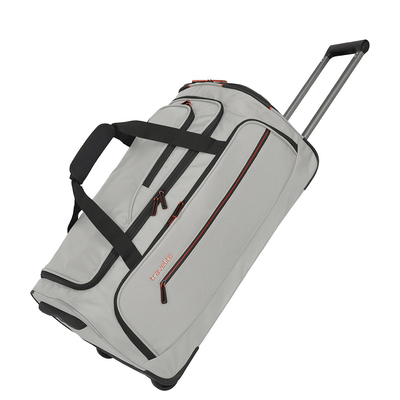 Travelite Crosslite 5.0 Wheeled Duffle M white sand