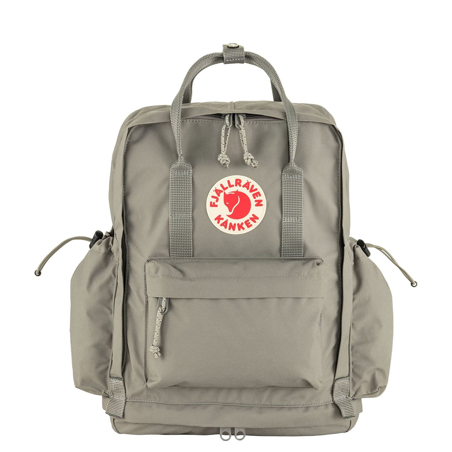 Fjällräven Kanken Outlong Laptop Rugzakken grijs