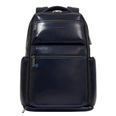 Piquadro B2 Laptop Backpack Large 15.6" blue