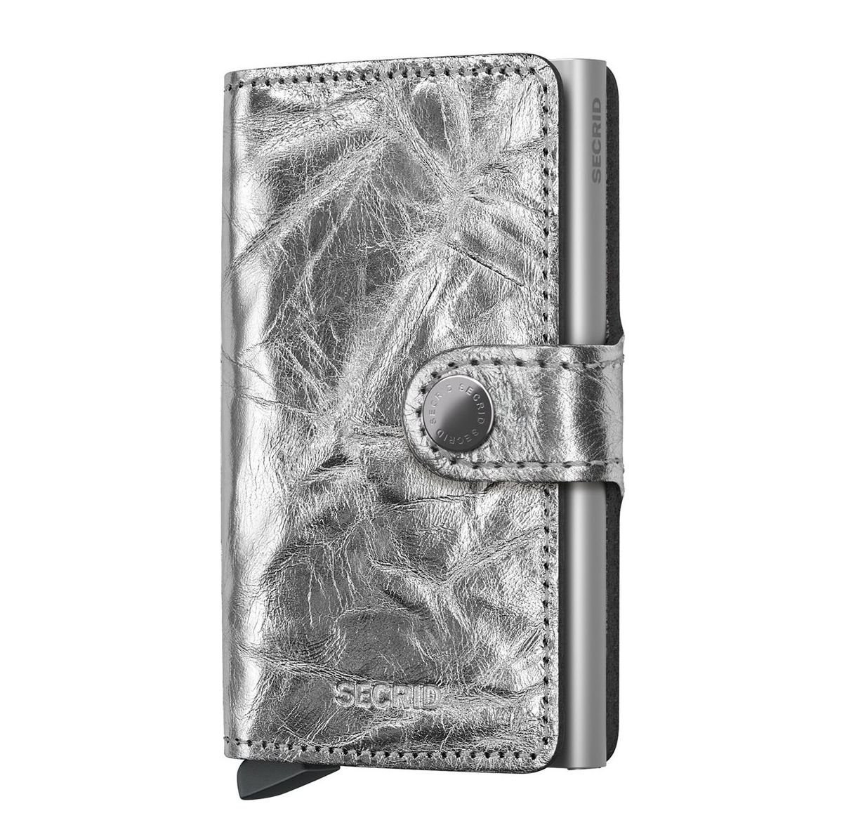 Secrid Mini Wallet portemonnee zilver en goud