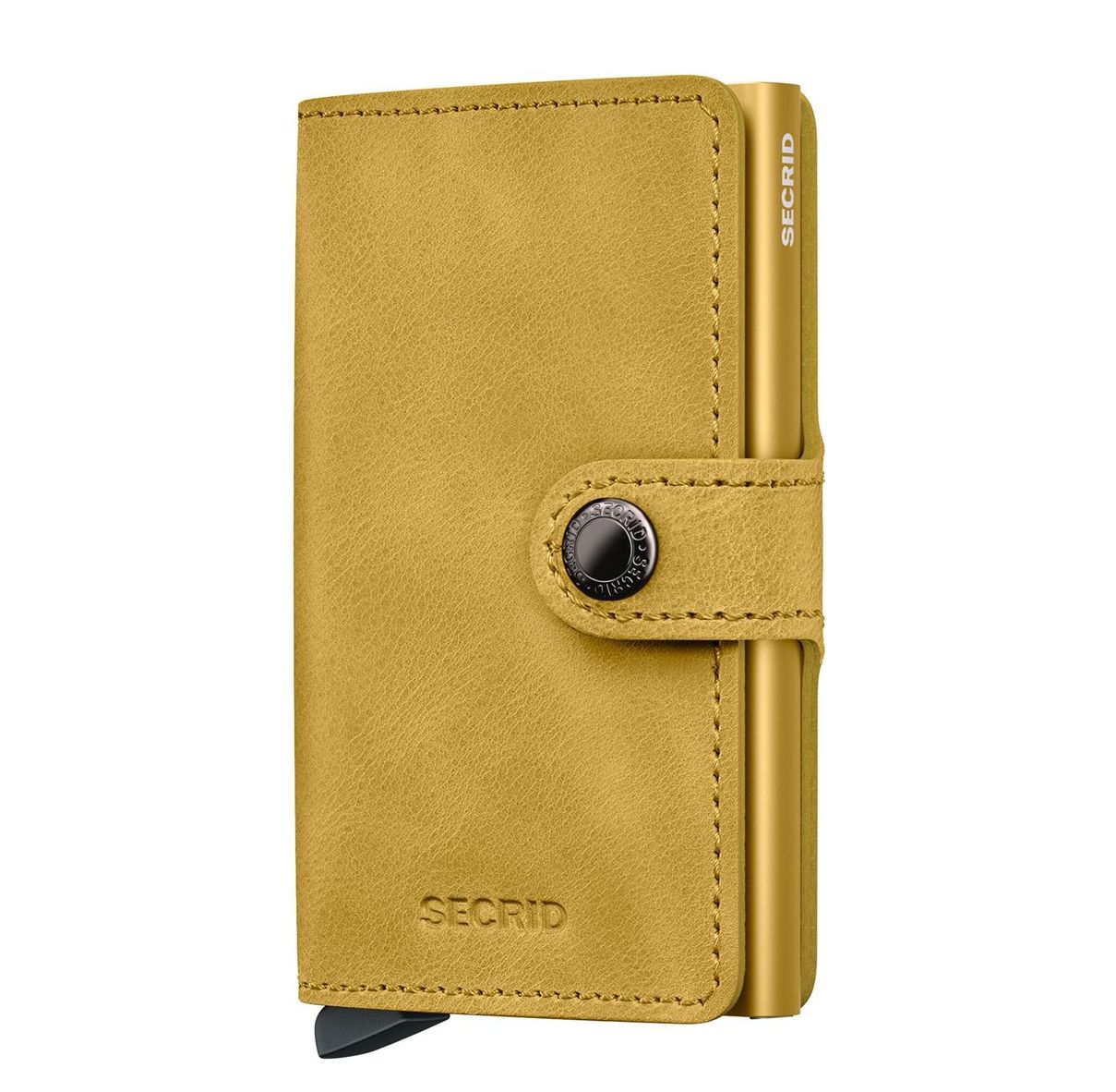 Secrid Mini Wallet portemonnee geel