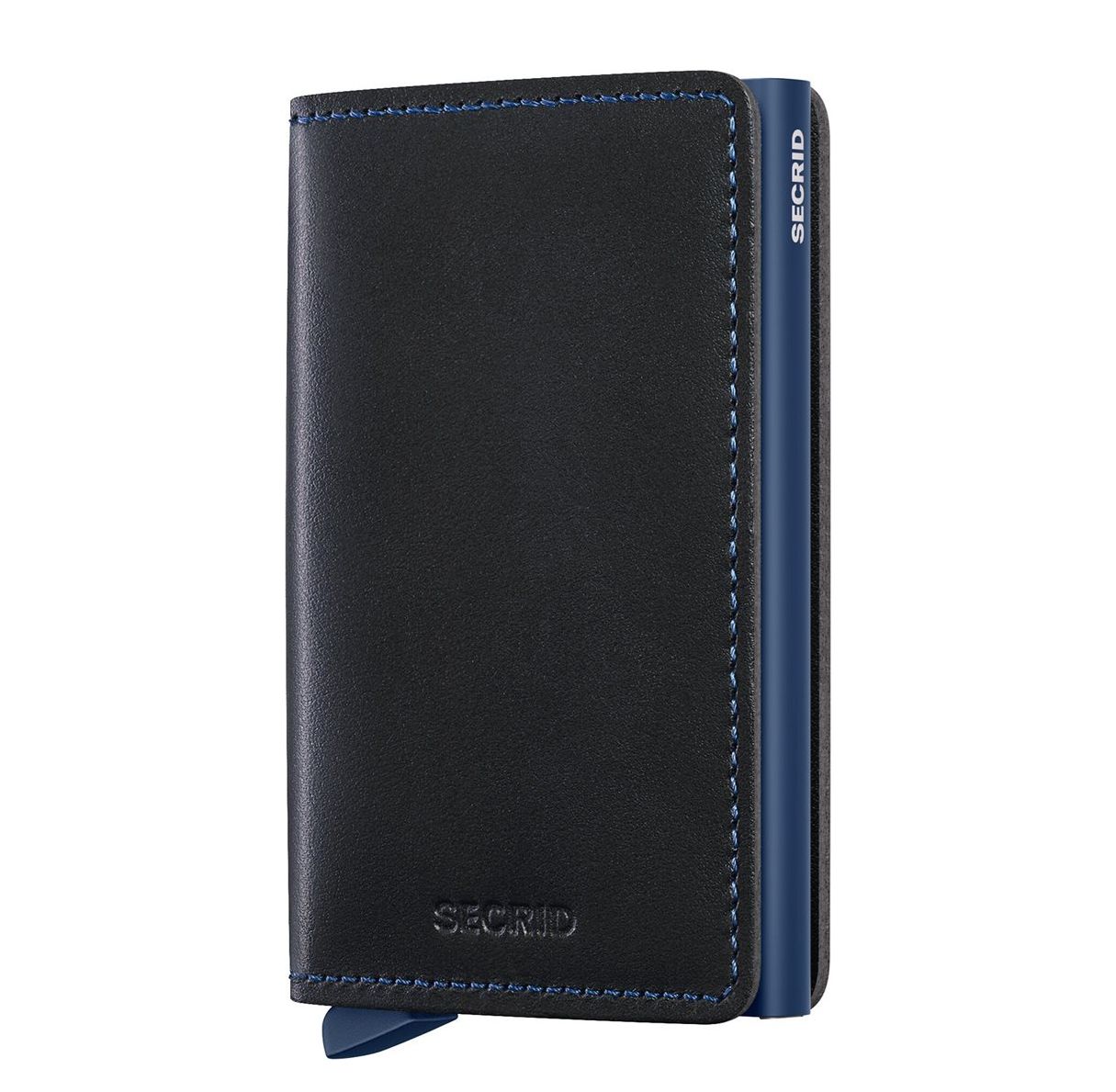 Secrid Slim Wallet portemonnee zwart, blauw en multicolor