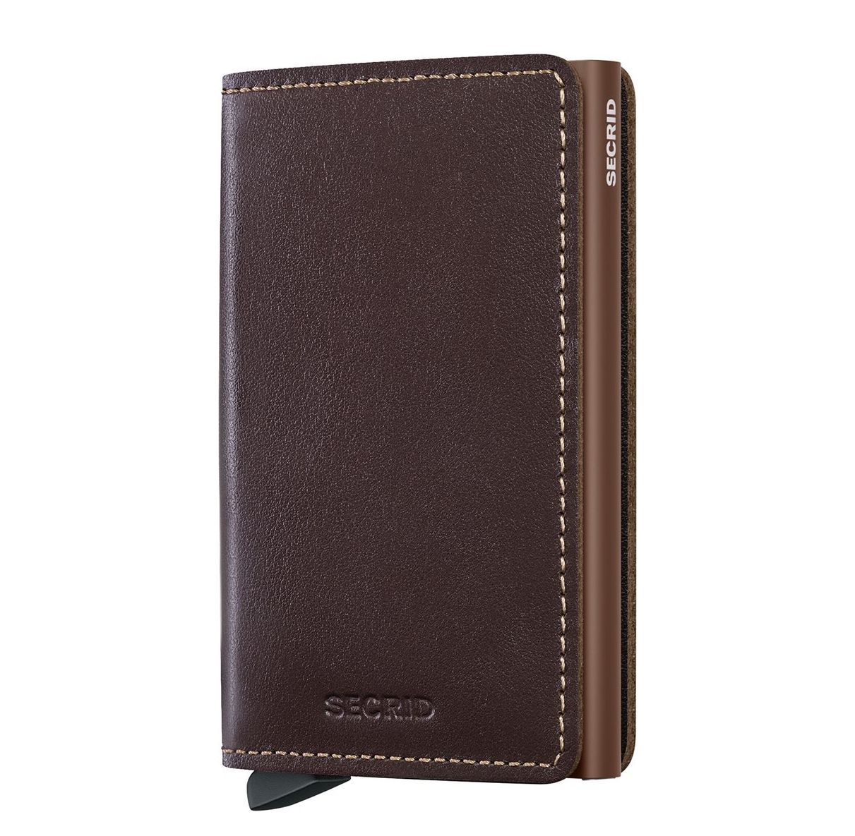 Secrid Slim Wallet portemonnee bruin