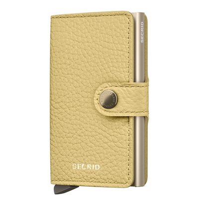 Secrid Miniwallet Pebble butter yellow