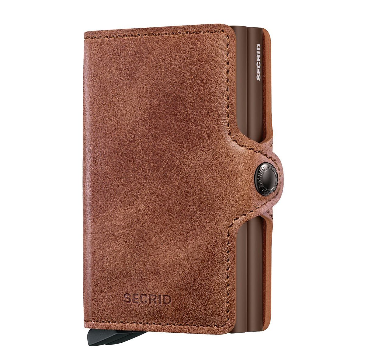 Secrid Twin Wallet portemonnee bruin en multicolor