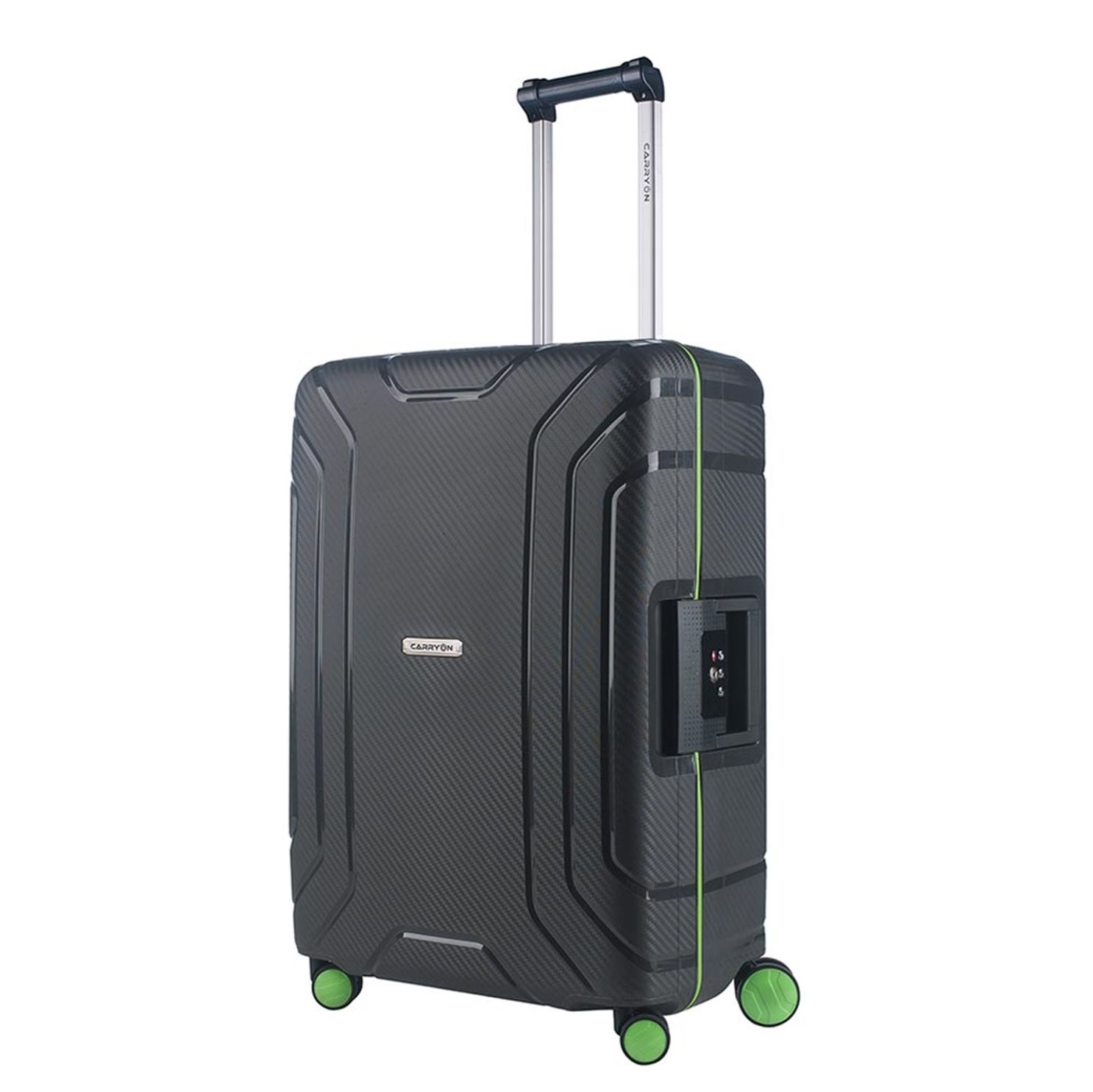 CarryOn Steward TSA koffer - trolley 65cm - vaste sloten - Donker Grijs
