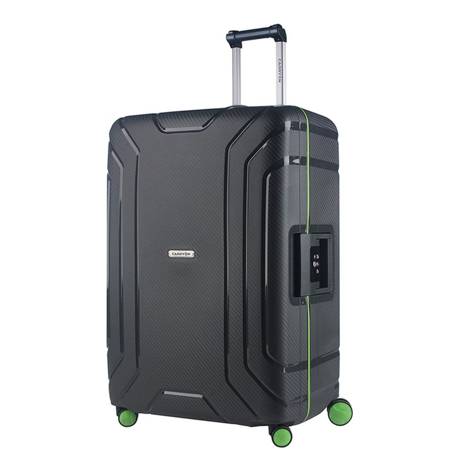 CarryOn Steward TSA Reiskoffer - 75cm Trolley met kliksloten - Dubbele wielen - Donkergrijs