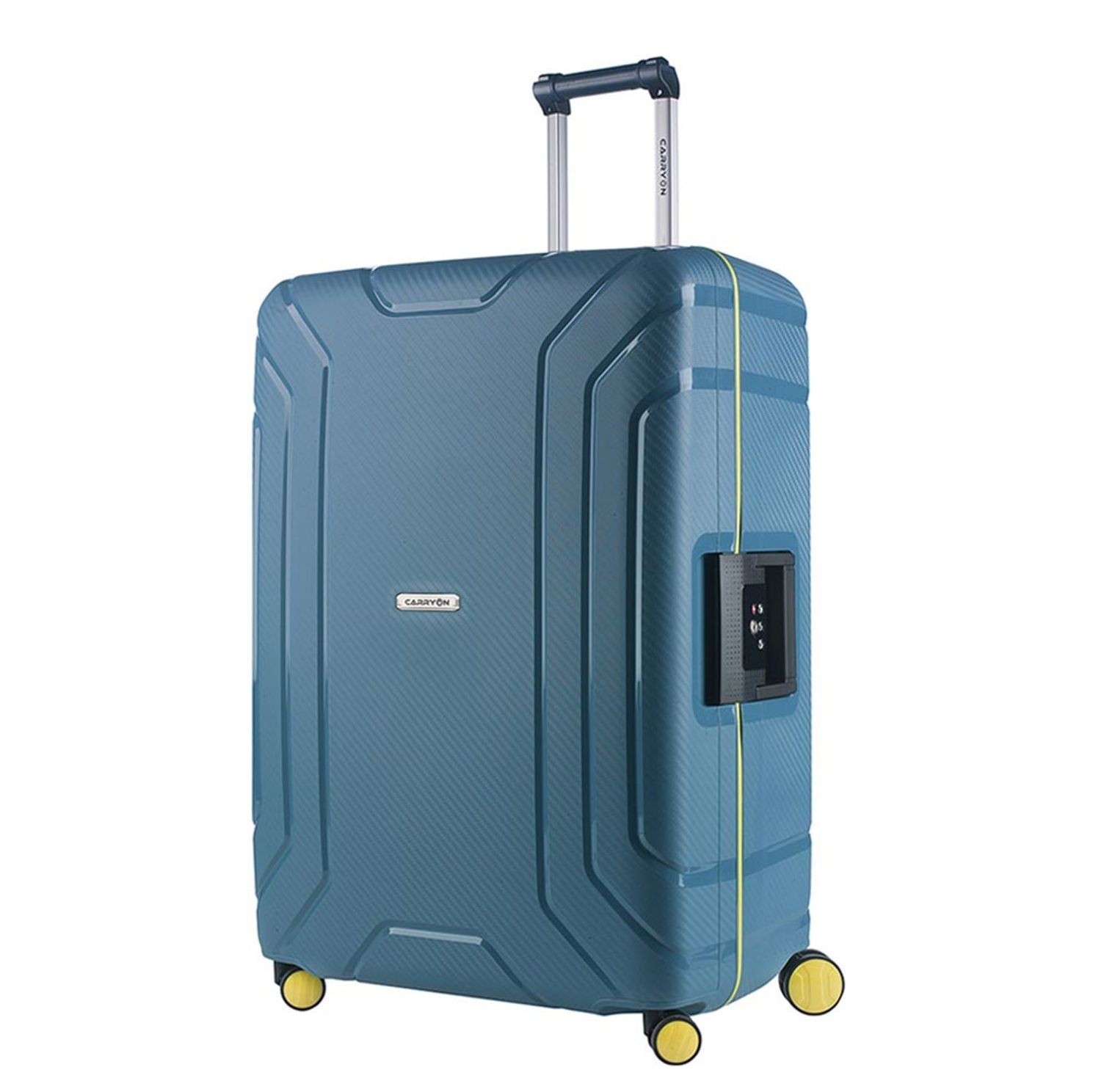 CarryOn Steward TSA Reiskoffer - 75cm Trolley met kliksloten - Dubbele wielen - Blauw