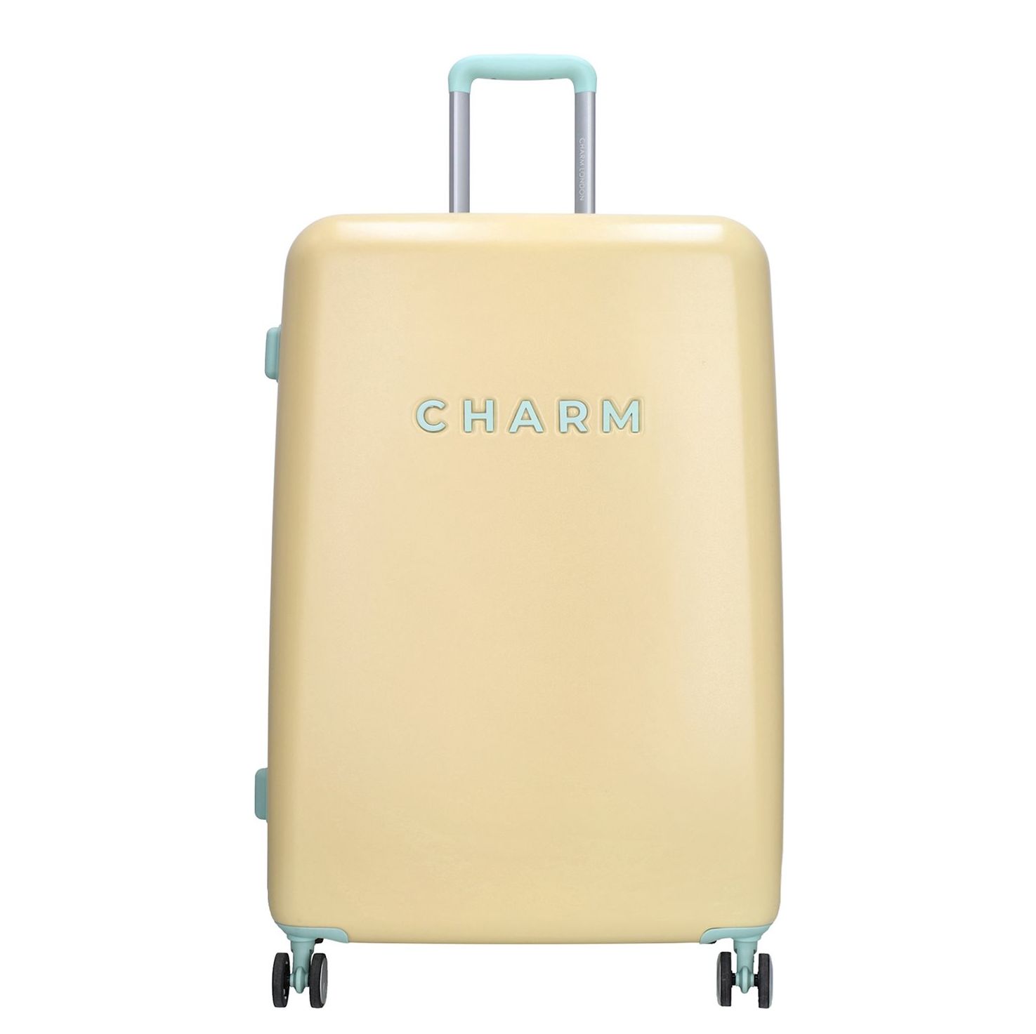 Charm London Travel Trolley L Zacht Geel
