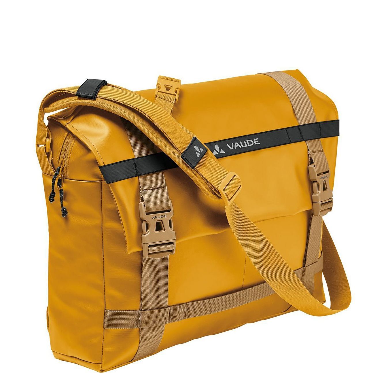 Vaude Mineo messenger bag geel