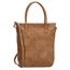 Zebra Trends Kartel Met Rits Shopper camel
