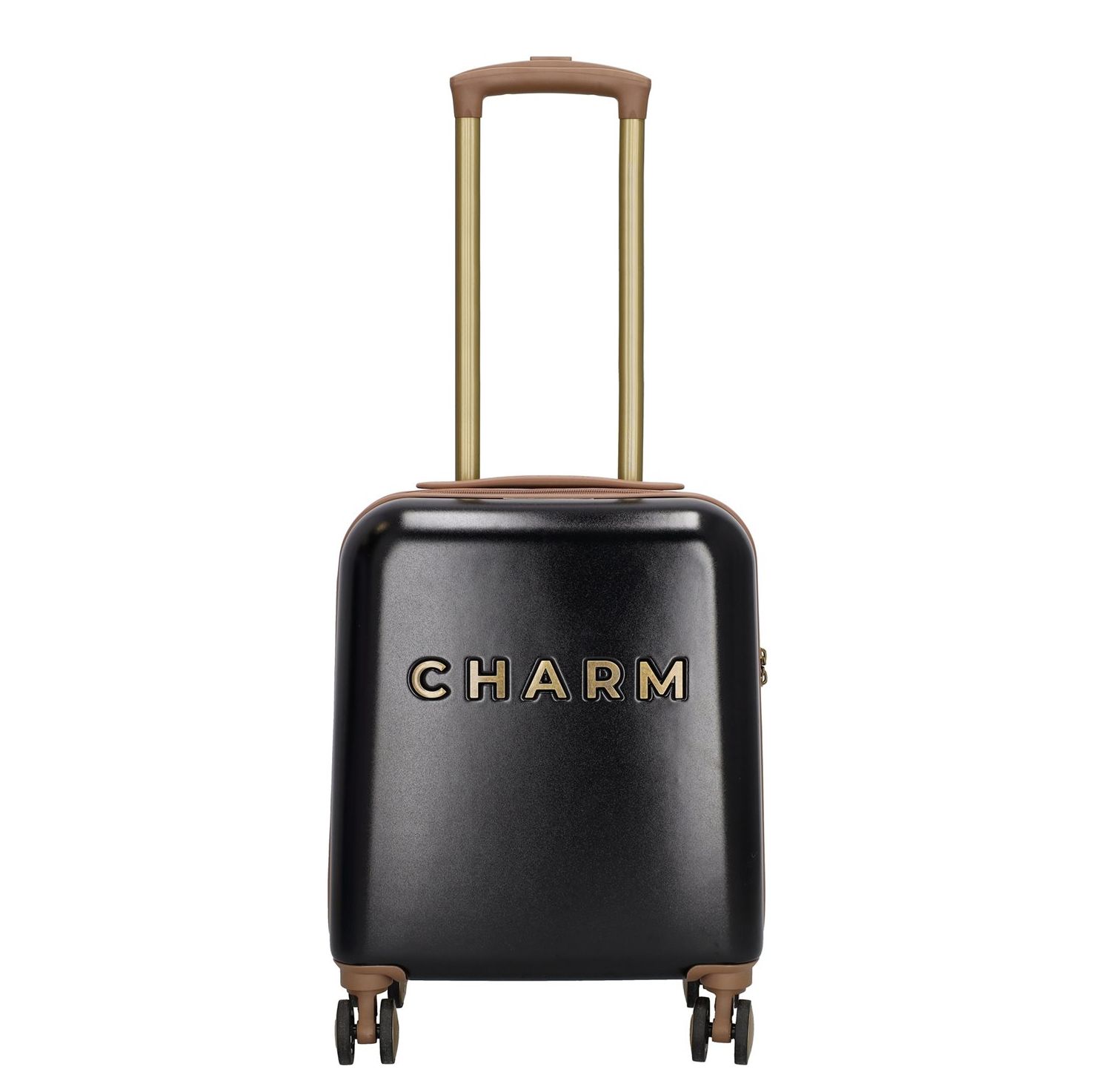 Charm London Handbagage koffers zwart