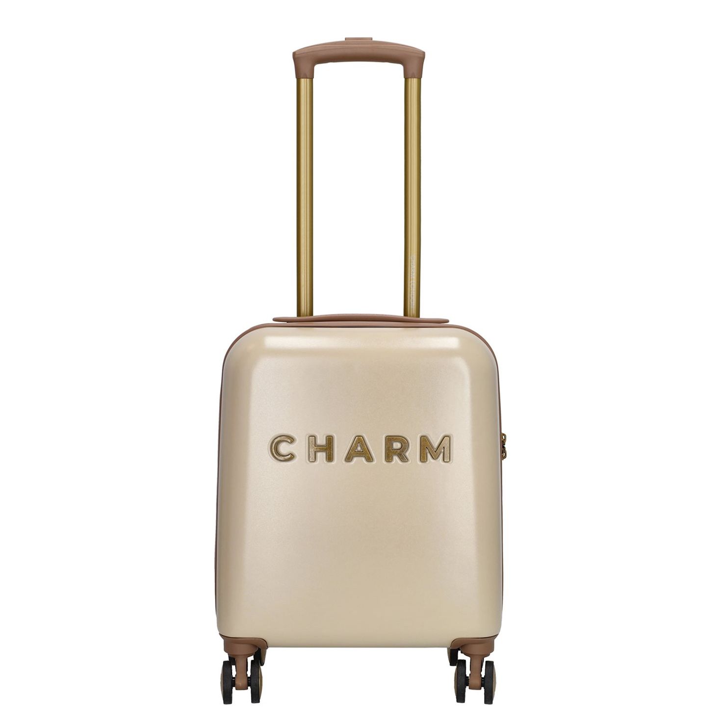Charm London Handbagage koffers beige