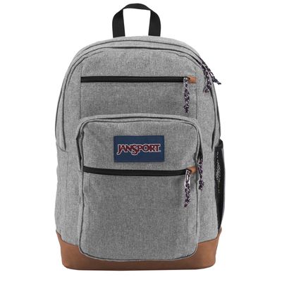 JanSport Cool Student grey letterman poly