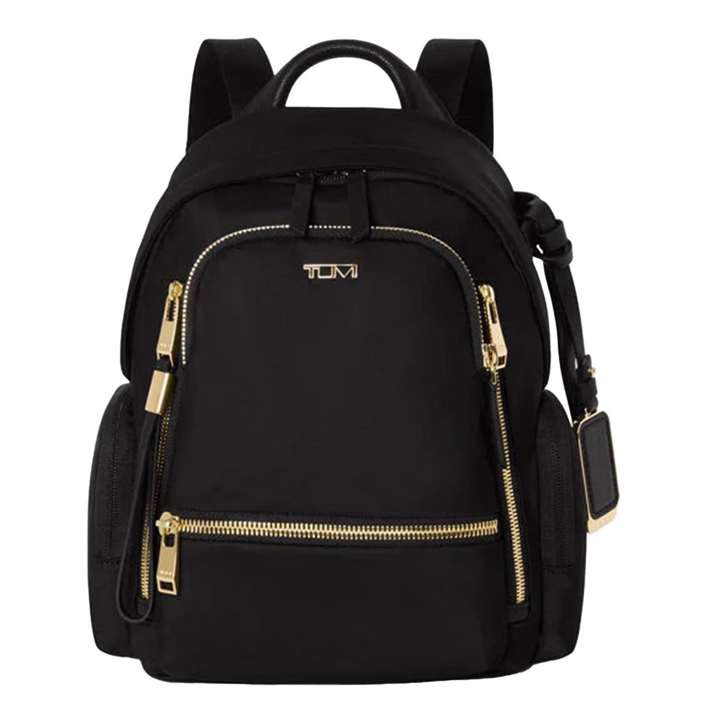 Tumi rugzak zwart, goud en multicolor