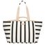 Zebra Trends Richelle Beachbag black white