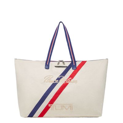 TUMI Mclaren Just In Case Tote vintage stripes