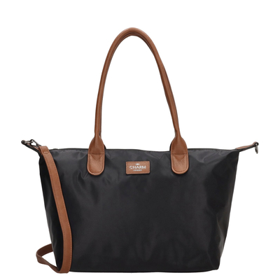 Charm London Buckingham Shopper zwart