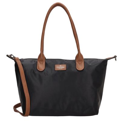 Charm London Buckingham Shopper zwart