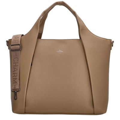 Charm London Mulberry Street Laptopbag taupe