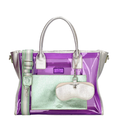 Charm London La Marina Shopper paars