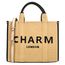 Charm London Harrow Handbag zand