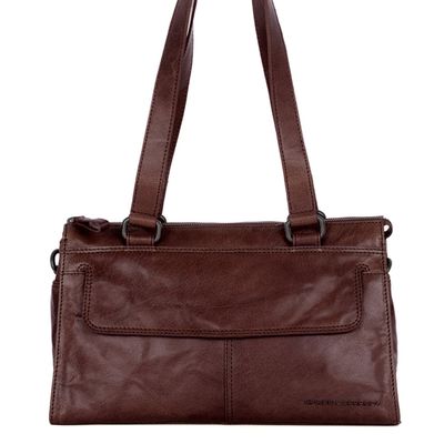 Spikes & Sparrow Amity Handbag d brown