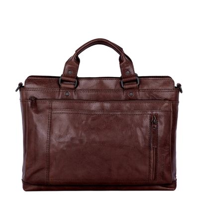 Spikes & Sparrow Bennie Business Bag d brown