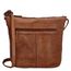 Hide & Stitches Paint Rock Shoulderbag cognac