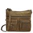 Hide & Stitches Idaho Shoulderbag olivegreen