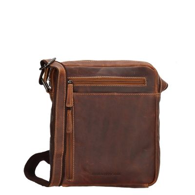 Hide & Stitches Japura Shoulderbag cognac