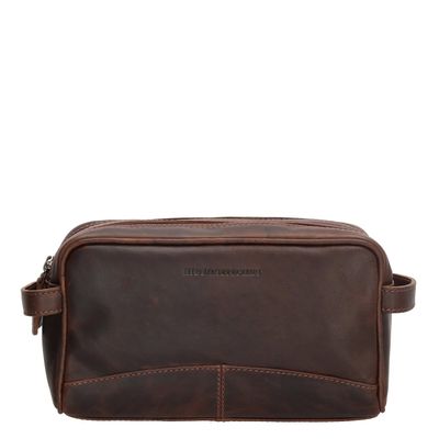 Hide & Stitches Japura Toiletbag darkbrown