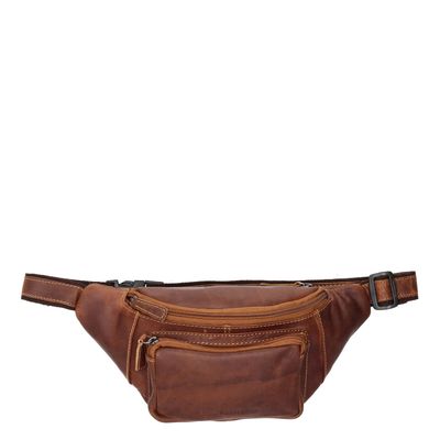 Hide & Stitches Japura Hipbag cognac