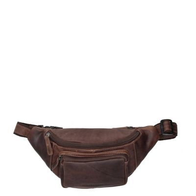 Hide & Stitches Japura Hipbag darkbrown