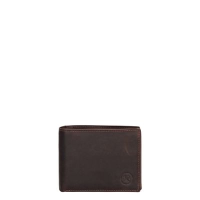 Hide & Stitches Japura Wallet darkbrown