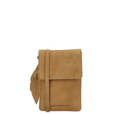 Hide & Stitches Earth Phonebag sand